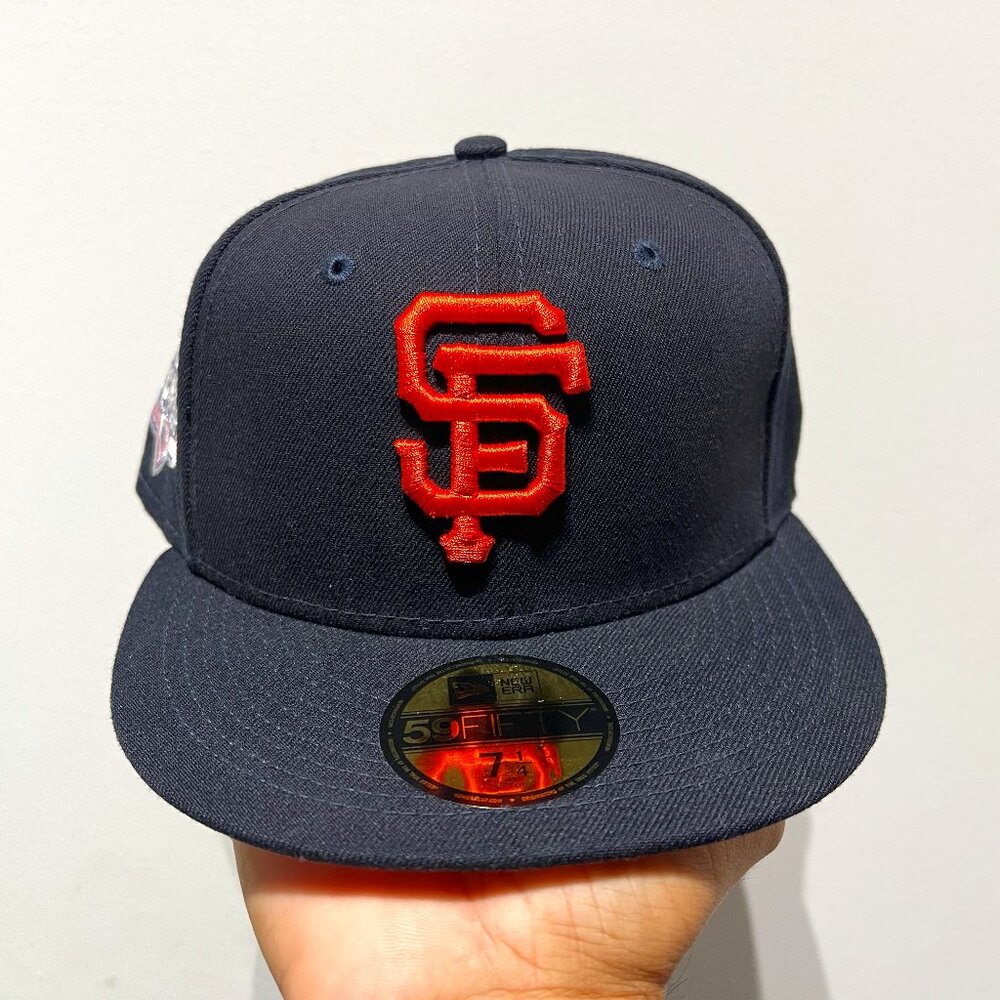 San Francisco Giants MLB NE World Series 2012 Dark Blue Fitted Hat - New
